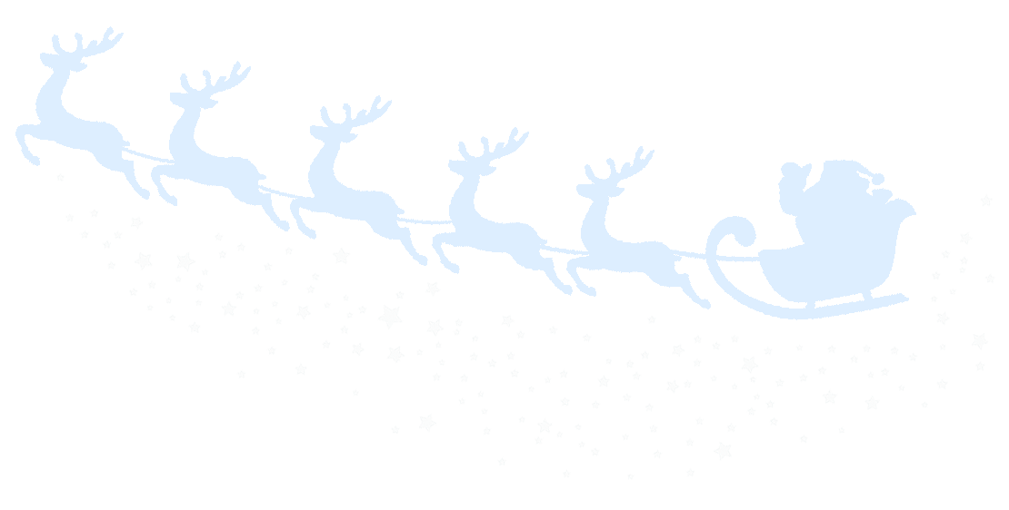 Christmas Riding Santa